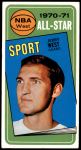 1970 Topps #107   -  Jerry West  All-Star Front Thumbnail