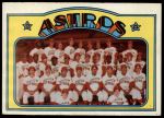 1972 Topps #282   Astros Team Front Thumbnail