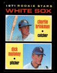 1971 Topps #13   -  Charlie Brinkman / Dick Moloney White Sox Rookies Front Thumbnail