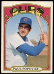 1972 Topps #512  Paul Popovich  Front Thumbnail