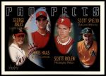 1996 Topps #434   -  Scott Rolen / George Arias / Chris Haas / Scott Spiezio Prospects Front Thumbnail