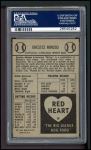 1954 Red Heart  Minnie Minoso  Back Thumbnail