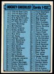 1974 Topps #54   Checklist Front Thumbnail