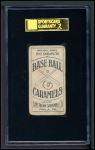 1909 E90-1 American Caramel  Lou Criger  Back Thumbnail
