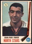 1969 O-Pee-Chee #127  Jean-Paul Parise  Front Thumbnail