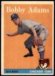 1958 Topps #99  Bobby Adams  Front Thumbnail