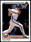 1990 Upper Deck #201  Terry Puhl  Front Thumbnail