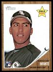 2011 Topps Heritage #326  Gregory Infante  Front Thumbnail