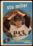 1959 Topps #183  Stu Miller  Front Thumbnail