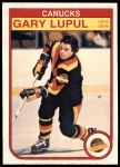1982 O-Pee-Chee #354  Gary Lupul  Front Thumbnail