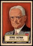 1952 Topps Look 'N See #25  George Eastman  Front Thumbnail