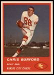 1963 Fleer #49  Chris Burford  Front Thumbnail