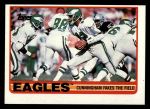 1989 Topps #106   -  Randall Cunningham / Keith Jackson / Terry Hoage / Reggie White / Andre Waters Eagles Leaders Front Thumbnail