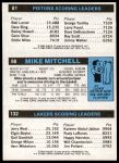 1980 Topps   -  Kareem Abdul-Jabbar / Mike Mitchell / Terry Tyler 132 / 56 / 81 Back Thumbnail