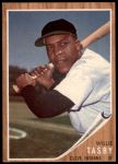 1962 Topps #462 xEMB Willie Tasby  Front Thumbnail