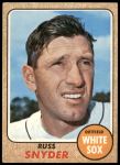 1968 Topps #504  Russ Snyder  Front Thumbnail