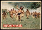 1956 Topps Davy Crockett Orange Back #14   Indian Attack  Front Thumbnail